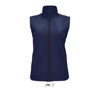 Gilet softshell SM femme Sol's Race Bw Bleu 2XL