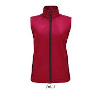 Gilet softshell SM femme Sol's Race Bw Rouge S