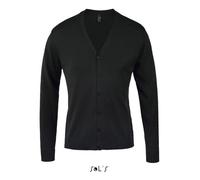 Gilet - SOL'S - Golden - Noir - Col V - Homme XXXL