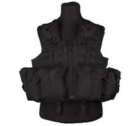 Gilet tactique 8 Pockets Tactical Vest Modular System Mil-Tec - Black