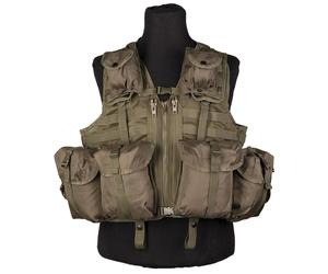 Gilet tactique 8 Pockets Tactical Vest Modular System Mil-Tec - Olive