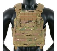 Gilet tactique Buckle Up Assault Plate Carrier Cummerbund 8Fields - Arid MC Camo
