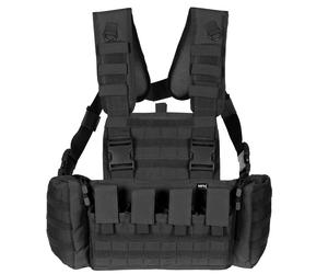 Gilet tactique Chest Rig Mission MFH - black