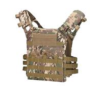 Gilet tactique de chasse homme réglable armée militaire attaque de combat, airsoft paintball attaque extérieure jungle jeu de protection gilet jeu gilet sans manches gilet veste mode, Taille unique
