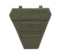 Gilet tactique de protection de l'entrejambe, module de protection de l'aine 800D véritable camouflage, sac de plaque abdominale inférieure pour gilet tactique de transport de plaque (OD, taille