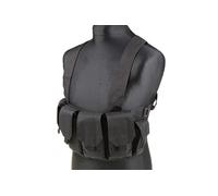 Gilet tactique de type Chest Rig - Black