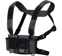 Gilet tactique de type Chest Rig Competition MultiGun Helikon - Shadow Grey/Black