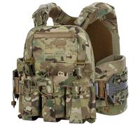 Gilet tactique de type Plate Carrier M-Tac Cuirass Tiger Elite Tegris - MultiCam XL/XXL