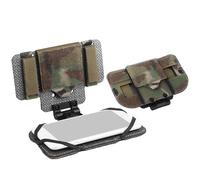 Gilet Tactique Molle avec Support de Téléphone, Planche de Navigation Légère pour L'extérieur, Support de Téléphone Pliable Grand Angle pour 15 Pro(CP)