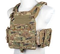 Gilet tactique PEW Tactical VT04 Plate Carrier - MultiCam