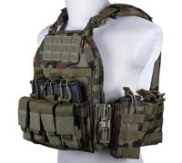 Gilet tactique Plate Carrier 8944-1 GFC Tactical - wz.93 Pantera PL Woodland
