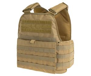 Gilet tactique Plate Carrier Vest Mil-Tec - Coyote