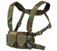 Gilet tactique type Chest Rig Competition MultiGun Helikon-Tex - US Woodland