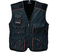 Gilet taille 58 gris foncé/noir/orange TERRATREND