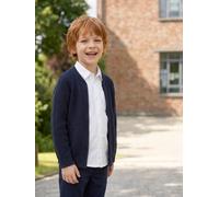 VERTBAUDET Gilet Teddy Garçon Manches Longues Coton Marine 12A