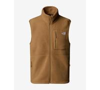 The North Face - Polaire zippée sans-manches - M Yumiori Vest Utility Brown pour Homme - Taille 130-141 - Marron Marron 130-141