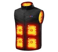 Gilet Thermique 2025 Femme Chic Chaud Ample Manteaus Vestes Matelassée Légère Doudounes Legere sans Manche Chaude Gilets en Polaire Mode Veste d'extérieur avec Poches