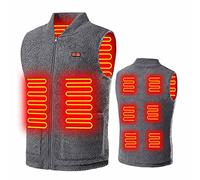 Gilet Thermique 2025 Femme Léger Automne Doudounes Zippé Fermeture Vestes d'hiver capuche Puffer Jackets sans Manche Couleur Unie Duvet Grande Taille Chaude Hiver