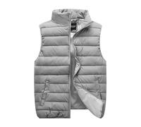Gilet Thermique 2025 Femme Léger Automne Doudounes Zippé Vestes Matelassée Légère Doudoune Fine sans Manches Puffer Jackets Manche Col Roulé Grande Taille Softshell Hiver