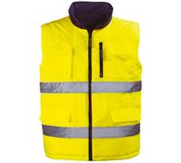 Gilet thermique HI-WAY gris/jaune - COVERGUARD - 7HWGY 3XL