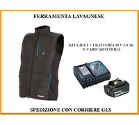Gilet Chauffant - Makita DCV202ZL - L - 18V