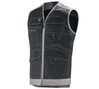 Gilet trowel - - noir/gris t5 18875-no-5