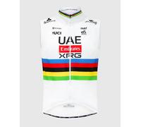 Gilet UAE Team Emirates - XRG 2026 Réplique Champion du Monde blanc multicolore - XL