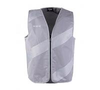 Wowow Gilet Roadie Full Reflect – Réfléchissant – Gris L Homme