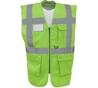 Gilet Yoko Multifonction Haute Visibilité - vert fluo XL