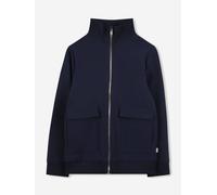 Gilet zippé avec logo brodé pour enfant bleu 14A