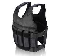 Gilets de poids corporels 50 kg - Gilet de course ajustable, gilet de poids corporel | Perte de poids respirant de 50 kg, gym, entraînement à domicile, marche, entraînement, fitness, cardio