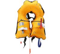 Gilets de Sauvetage gonflables pour Adultes, Gilet de plongée réglable avec sifflet sécurité, Gilet Sauvetage Gonflable Manuel avec réflecteur, Kayak Portable pour la Natation et Le