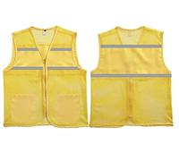 Gilets de sécurité, Gilet de sécurité haute visibilité, poches en maille réfléchissante, fermeture éclair, travail extérieur, multicolore, plusieurs tailles(H,3XL)