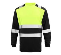 Gilets Jaunes, Gilet Fluorescent De Sécurité À Manches Longues, Gilets Haute Visibilité, Léger Et Respirant AVCE Bandes Réfléchissantes, Vêtements À Séchage Rapide Hi-Vis, Mint Vert XXL