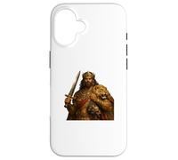 Gilgamesh Lion Mythologie Hunter King Art Coque pour iPhone 16