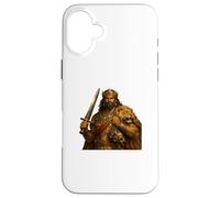 Gilgamesh Lion Mythologie Hunter King Art Coque pour iPhone 16 Plus