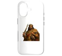 Gilgamesh Lion Mythologie Hunter King Art Coque pour iPhone 17