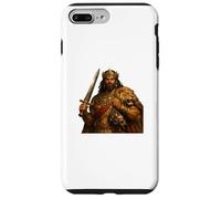 Gilgamesh Lion Mythologie Hunter King Art Coque pour iPhone 7 Plus/8 Plus