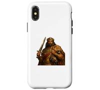 Gilgamesh Lion Mythologie Hunter King Art Coque pour iPhone X/XS