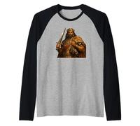 Gilgamesh Lion Mythologie Hunter King Art Manche Raglan