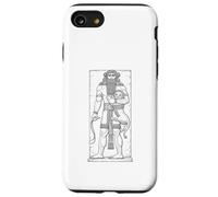 Gilgamesh Tenant Un Lion d'art mésopotamien Coque pour iPhone SE (2020) / 7/8