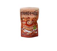 Gilim Tom's Farm Almond (190g 6.70 oz) Honey Butter, Wasabi, Tiramisu, Cookie and Cream, Starlight Pangpang, Korea Sweet Nut Snack New 2019 (Tiramisu 1Pcs)