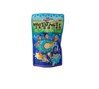 Gilim Tom's Farm Almond (190g 6.70 oz) Honey Butter, Wasabi, Tiramisu, Cookie and Cream, Starlight Pangpang, Korea Sweet Nut Snack New 2019 (Starlight Pangpang 1Pcs)