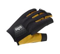 Gill Gants de Voile et de dériveur Pro Short Finger pour Homme - Noir