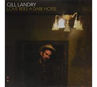 Gill Landry – Love Rides A Dark Horse – Vinyle LP neuf rouge et noir marbré