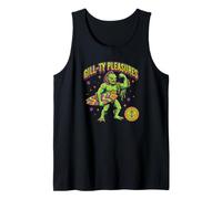 Gill-TY Pleasures Amusant Poisson Monstre Surfeur Halloween Été Débardeur