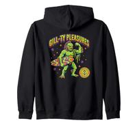 Gill-TY Pleasures Amusant Poisson Monstre Surfeur Halloween Été Sweat à Capuche