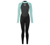Gill Womens Pursuit 4/3mm Back Zip Wetsuit 5029W - Eggshell/Black Womens Wetsuit Size - 10