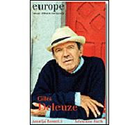 Gilles deleuze n 996 avril 2012 - Collectif - Revue Europe - broché - Revue