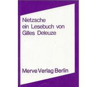Gilles Deleuze Nietzsche: Ein Lesebuch von Gilles Deleuze (Internationa (Poche)
